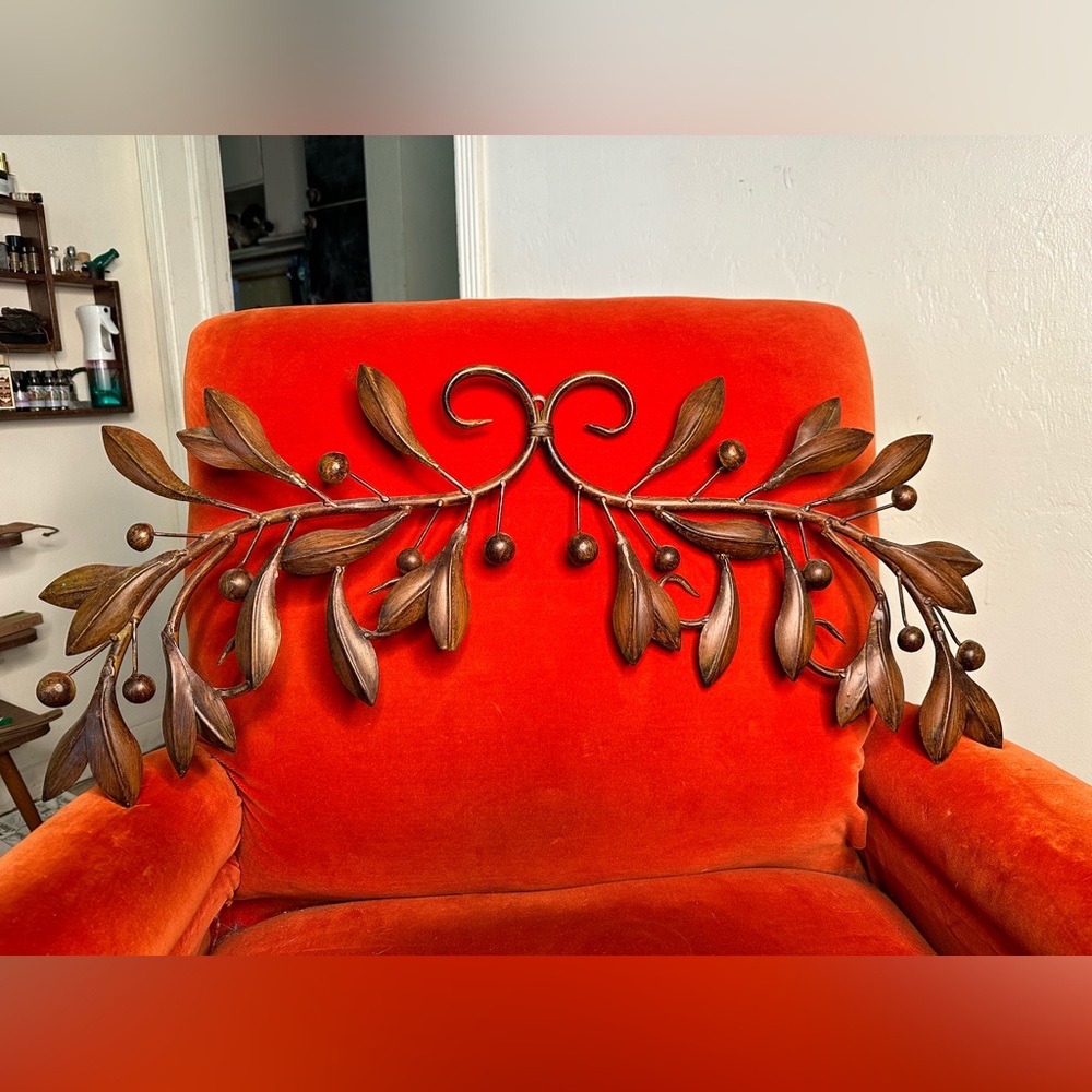 Metal Leaves Wall Decor Wall Art Door Topper